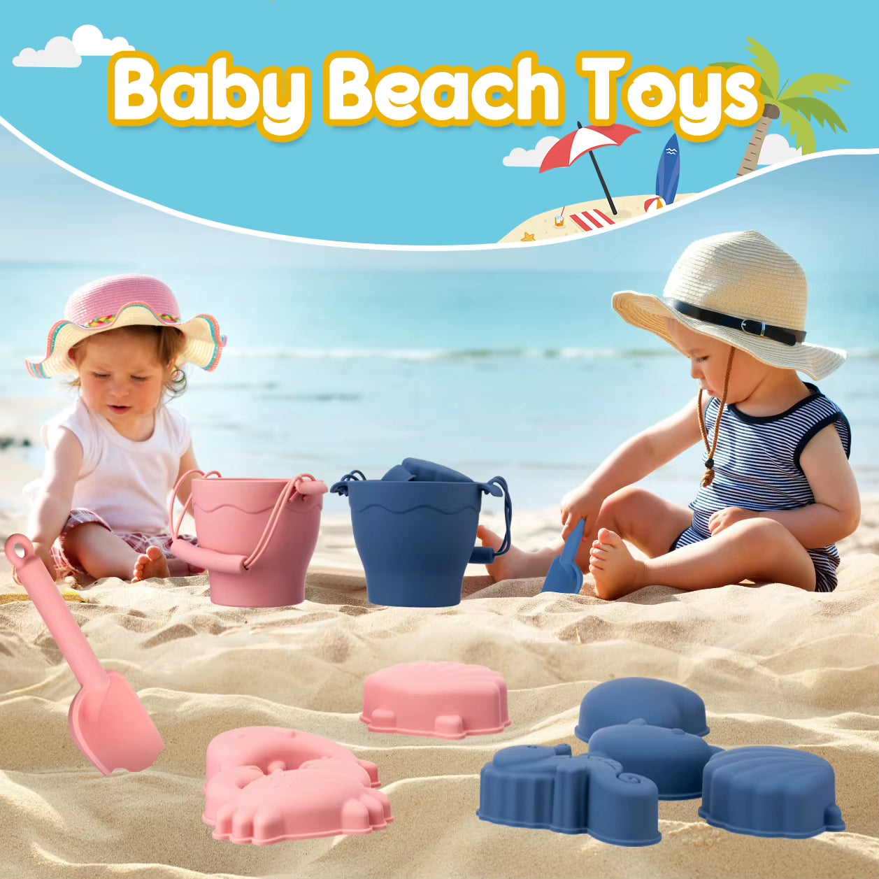 Beach Toy Set 8Pcs