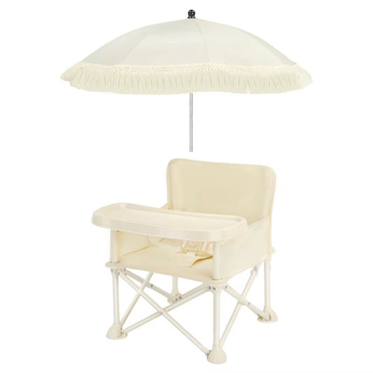 Baby Camping Chair with Tray & Umbrella